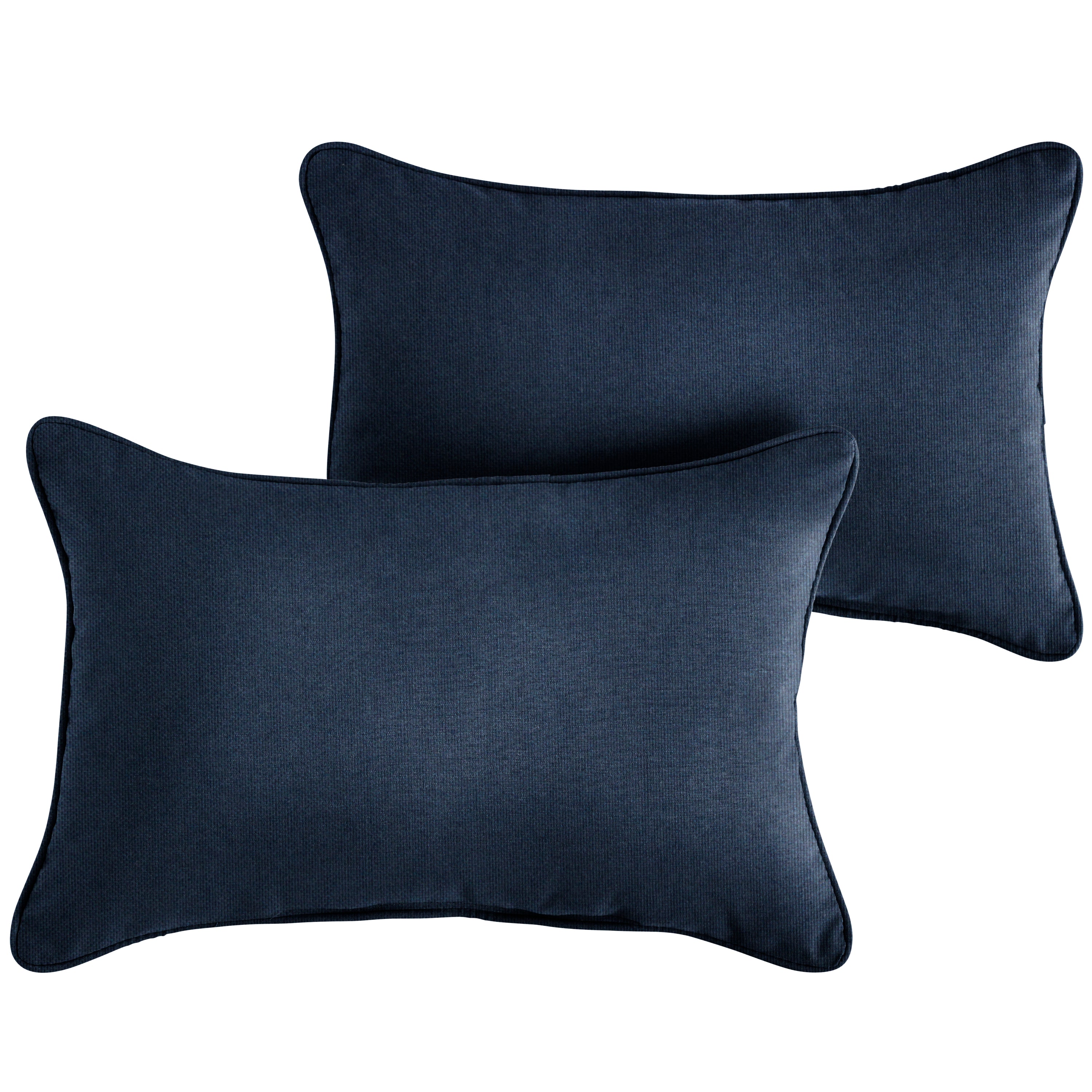Corded Lumbar Outdoor Pillow Set of 2