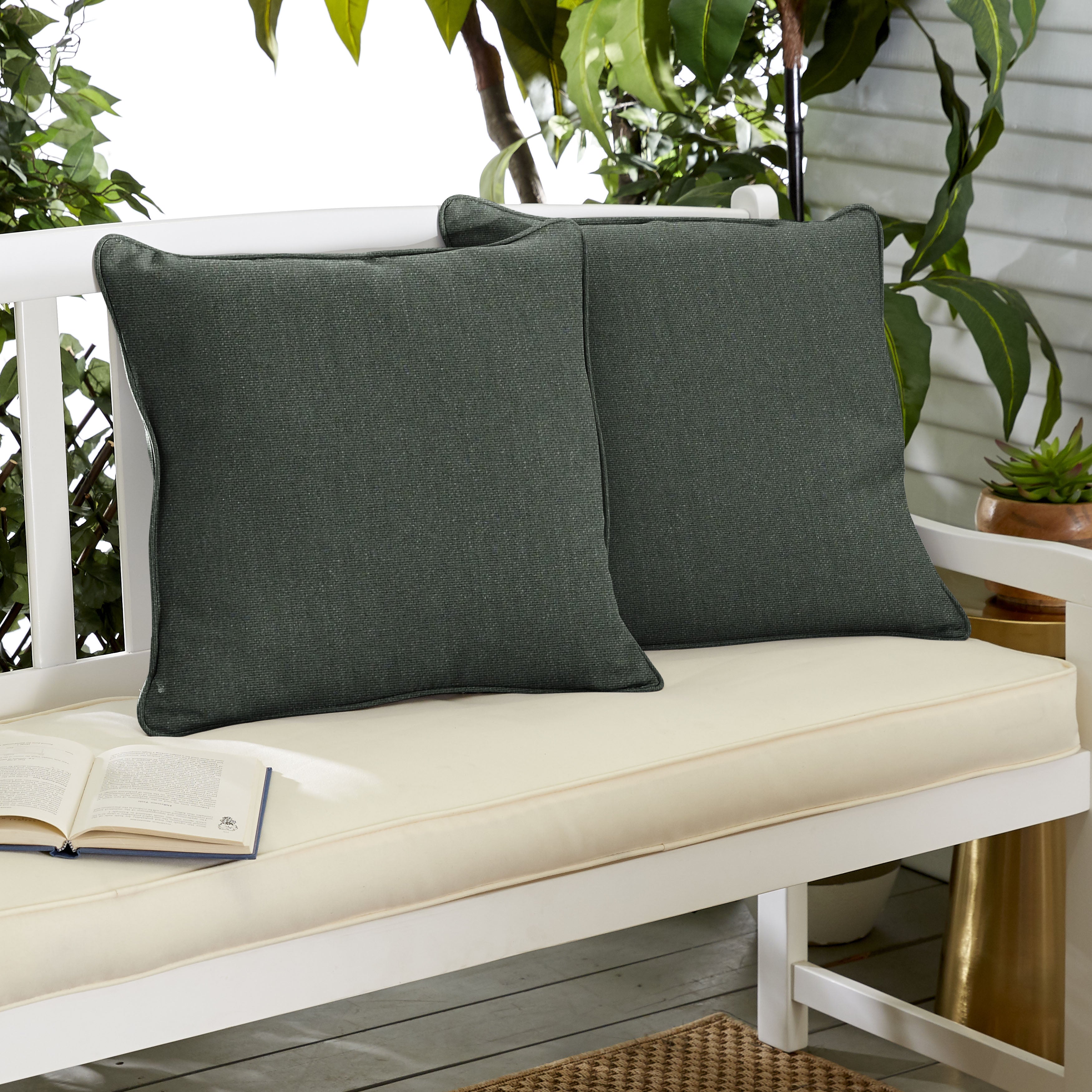 Sunbrella Square Outdoor Pillow Set of 2