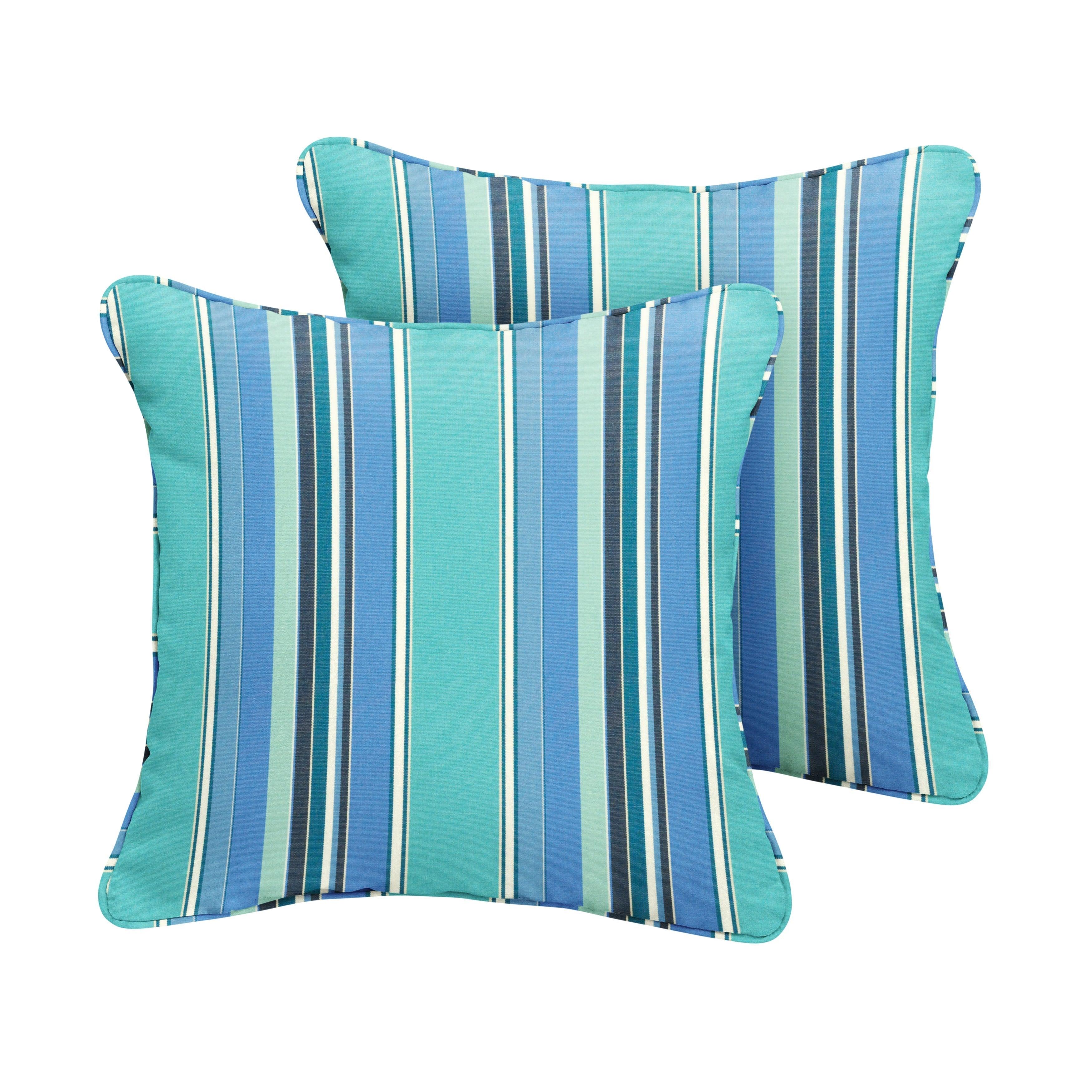 Sunbrella Dolce Square Corded Pillow (Set of 2) - Sorra Home