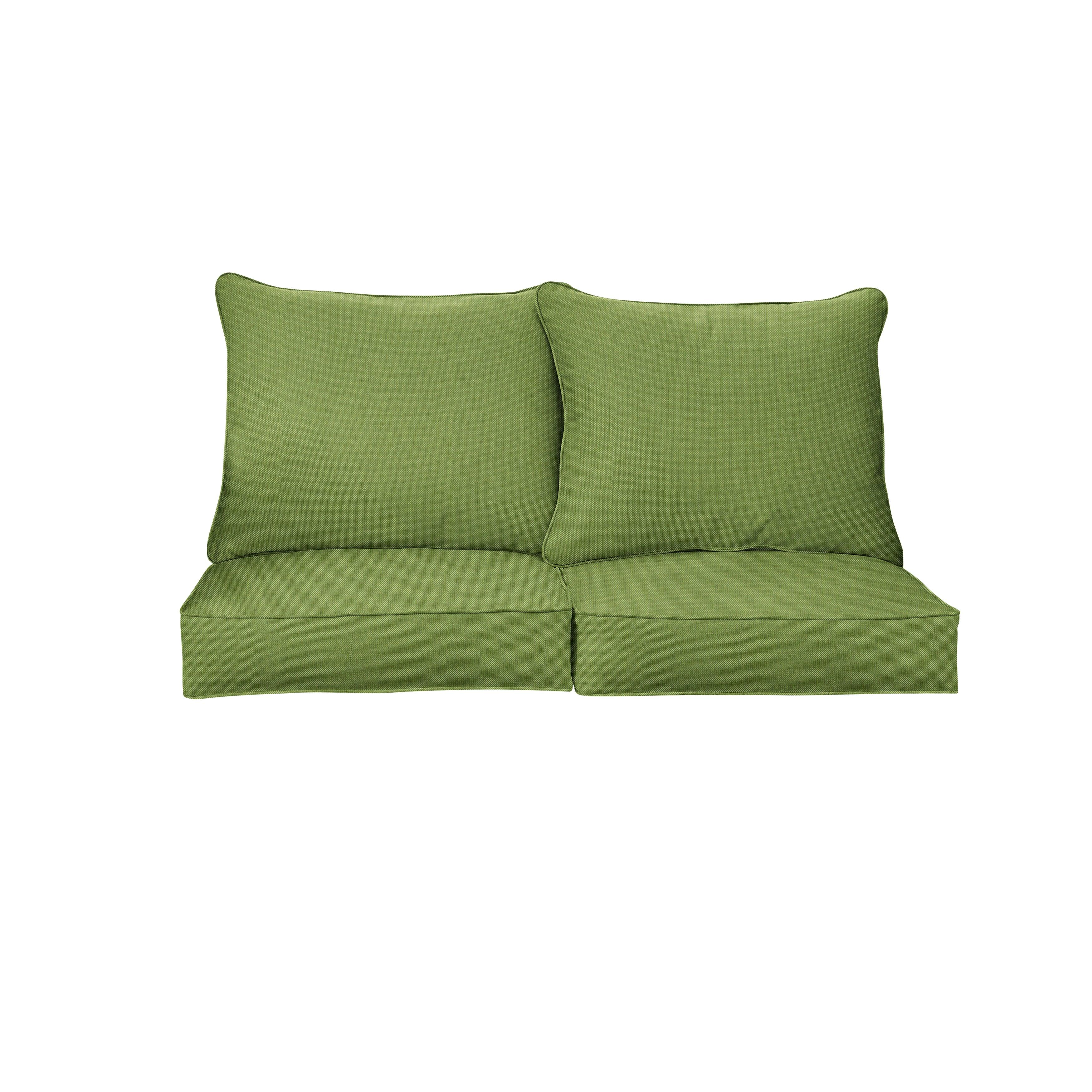 Sunbrella Deep Seating Loveseat Pillow & Cushion Set - Sorra Home