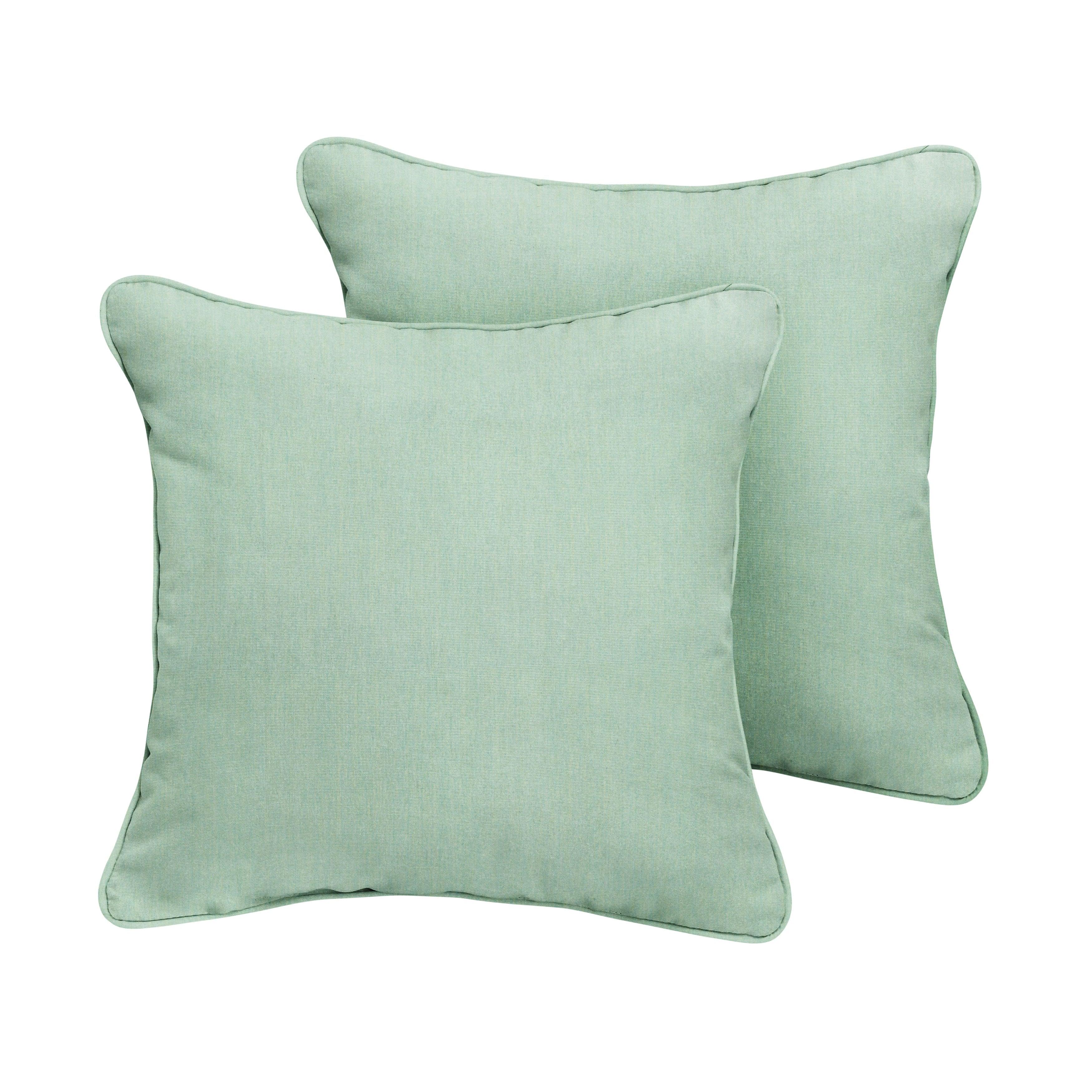 Sunbrella Square Corded Pillow (Set of 2) - Sorra Home